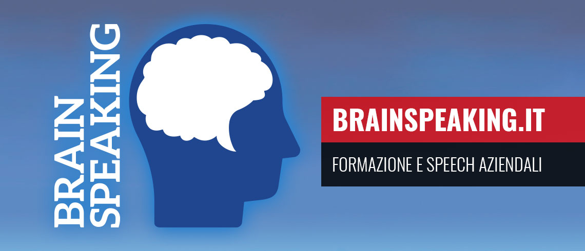 Vai al sito Brainspeaking, il primo percorso di public speaking basato sulle neuroscienze e sui meccanismi di funzionamento del nostro cervello